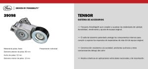 TENSOR DE BANDA 39098