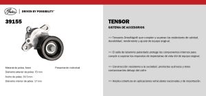 TENSOR DE BANDA NISSAN ALTIMA 39155