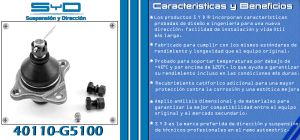 ROTULA DE SUSPENSION NISSAN ICHI VAN 40110-G5100-SYD