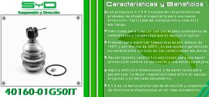 ROTULA DE SUSPENSION NISSAN FRONTIER 40160-01G50IT