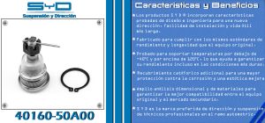 ROTULA DE SUSPENSION INFINITI G20 40160-50A00-SYD