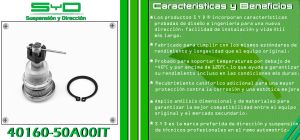 ROTULA DE SUSPENSION INFINITI G20 40160-50A00IT