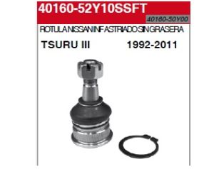 ROTULA DE SUSPENSION NISSAN LUCINO GSE 40160-52Y10SSFT-ASIA