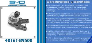 ROTULA DE SUSPENSION NISSAN DATSUN 1600 NAC. 40161-B9500-SYD