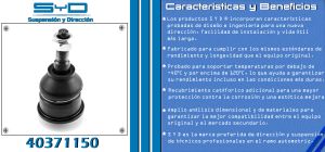 ROTULA DE SUSPENSION JEEP LIBERTY 40371150-SYD