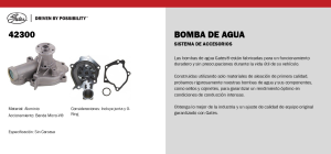 BOMBA DE AGUA CHRYSLER-DODGE-HYUNDAI SEBRING 42300