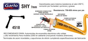 CABLES PARA BUJIA GEO PRIZM 4518-SHY-GAR
