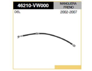 MANGUERA DE FRENOS 46210-VW000-ASIA