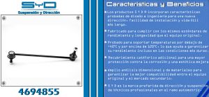 TORNILLO ESTABILIZADOR CHRYSLER-DODGE-HYUNDAI CARAVAN 4694855-SYD