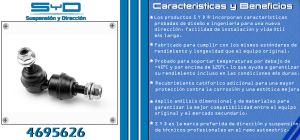 TORNILLO ESTABILIZADOR CHRYSLER-DODGE-HYUNDAI CIRRUS 4695626-SYD