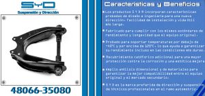 HORQUILLA DE SUSPENSION TOYOTA PICK-UP 48066-35080-SYD