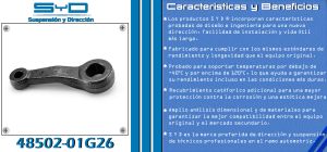 BRAZO PITMAN NISSAN PICK-UP 48502-01G26-SYD