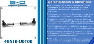 VARILLA DE DIRECCION NISSAN 200SX 48510-U0100-SYD