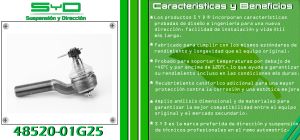 TERMINAL DE DIRECCION NISSAN PICK-UP 48520-01G25IT