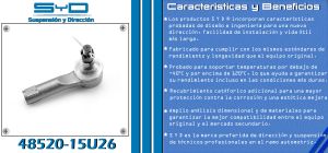 TERMINAL DE DIRECCION NISSAN MAXIMA 48520-15U26-SYD