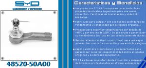 TERMINAL DE DIRECCION NISSAN 240SX 48520-50A00-SYD