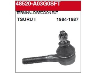 TERMINAL DE DIRECCION NISSAN TSURU I 48520-A03G0SFT-ASIA