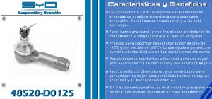 TERMINAL DE DIRECCION NISSAN MAXIMA 48520-D0125-SYD