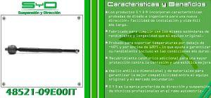 VARILLA DE DIRECCION NISSAN ALTIMA 48521-09E00IT