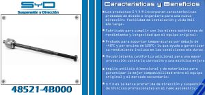 VARILLA DE DIRECCION NISSAN ALMERA 48521-4B000-SYD