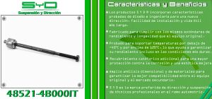 VARILLA DE DIRECCION NISSAN ALMERA 48521-4B000IT