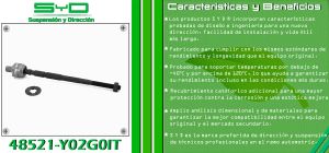 TERMINAL DE DIRECCION NISSAN TSUBAME 48521-Y02G0IT