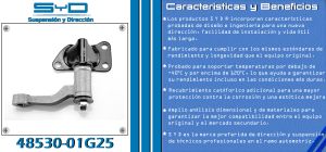 BRAZO AUXILIAR NISSAN PICK-UP 48530-01G25-SYD