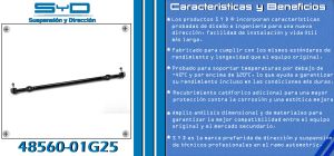 VARILLA CENTRAL NISSAN PICK-UP 48560-01G25-SYD