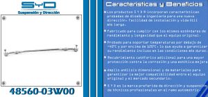 VARILLA CENTRAL NISSAN DATSUN 1600 NAC. 48560-03W00-SYD