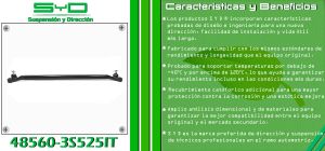 VARILLA CENTRAL NISSAN FRONTIER 48560-3S525IT