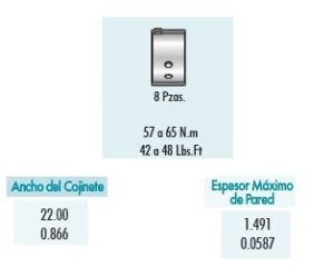 METALES DE BIELA TOYOTA 4 RUNNER 4B1218-010