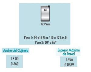 METALES DE BIELA NISSAN 200SX 4B1629-STD
