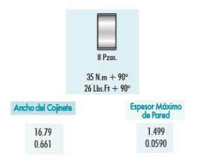METALES DE BIELA FORD-LINCOLN-MERCURY ESCAPE 4B1838-STD