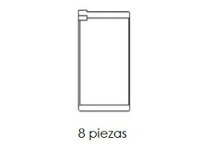 METALES DE BIELA ACURA EL 4B1859-030