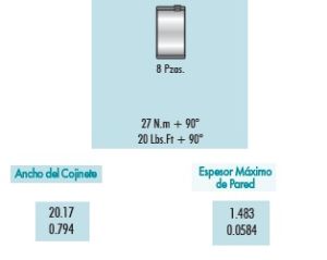 METALES DE BIELA CHRYSLER-DODGE-HYUNDAI BREEZE 4B4565-030