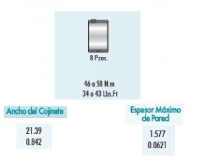 METALES DE BIELA CHEVROLET-GMC-BUICK-CADILLAC BERETTA 4B745-020