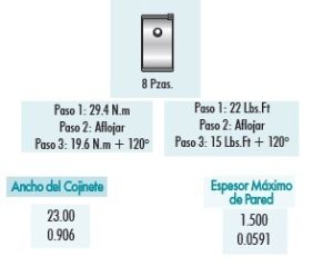 METALES DE BIELA NISSAN CABSTAR 4B9007-030