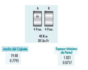 METALES DE BIELA PEUGEOT 206 4B9009-020