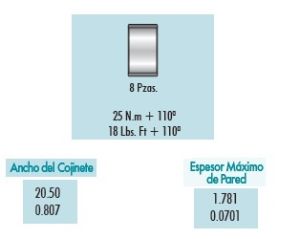 METALES DE BIELA RENAULT DUSTER 4B9041-020