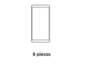 METALES DE BIELA FORD-LINCOLN-MERCURY FIESTA 4B9059-020