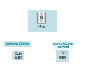 BUJES DE BIELA FORD-LINCOLN-MERCURY VILLAGER 4BB4569