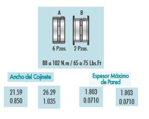 METALES DE BANCADA FORD-LINCOLN-MERCURY AEROSTAR 4C1983-030