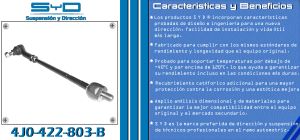VARILLA DE DIRECCION AUDI TT 4J0-422-803B-SYD