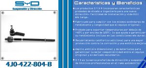 VARILLA DE DIRECCION AUDI TT 4J0-422-804B-SYD